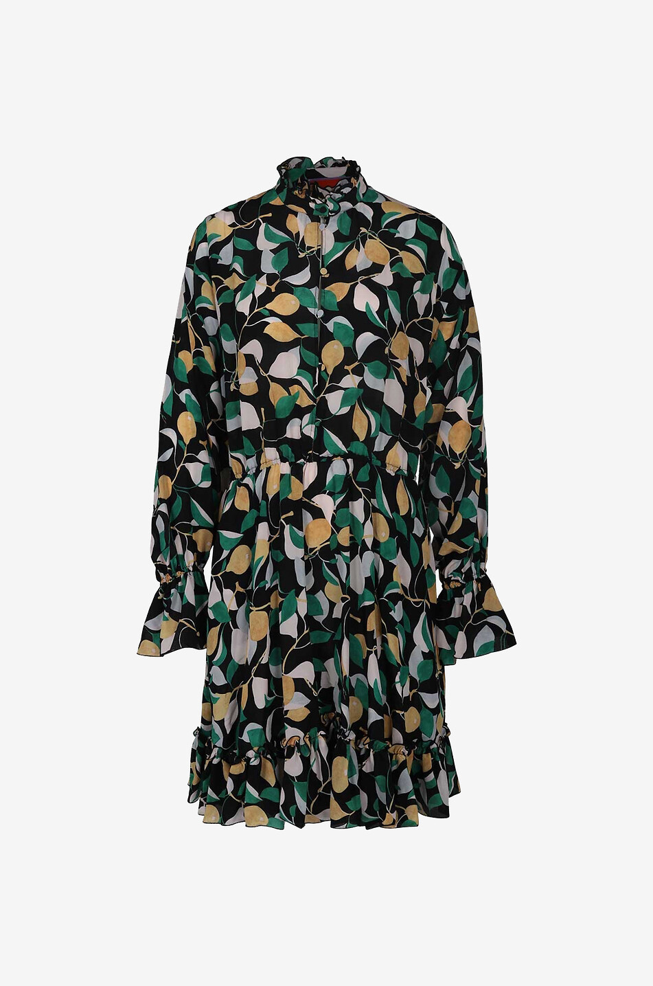 Robe courte en soie Divina