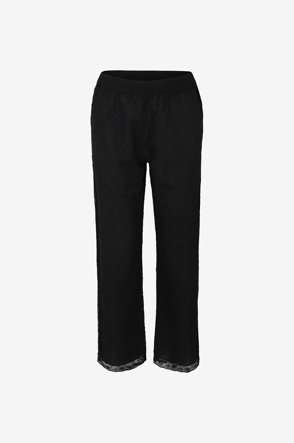MORPHO + LUNA Ensemble de pyjama en coton Ines Femme NOIR 4