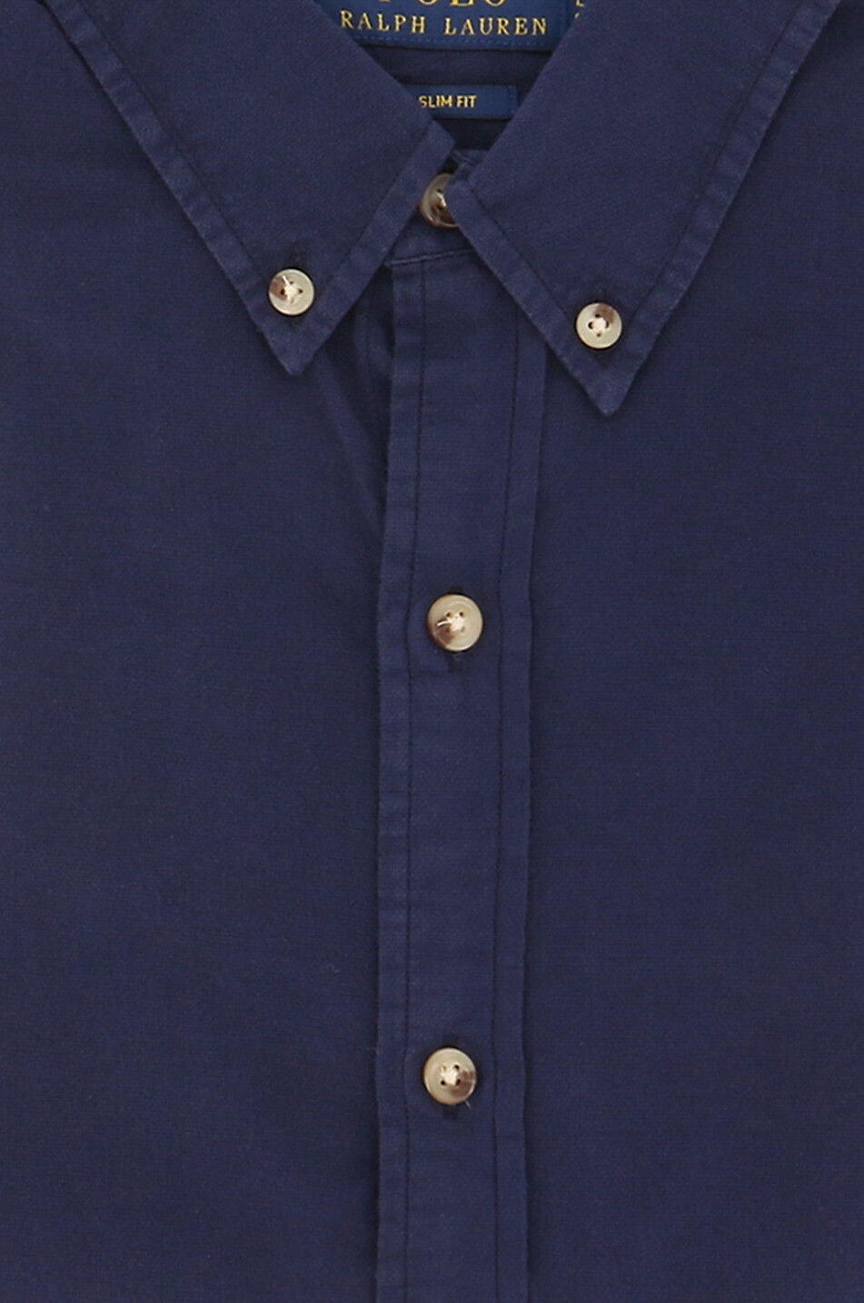 Chemise en dobby de coton Slim Fit Pony