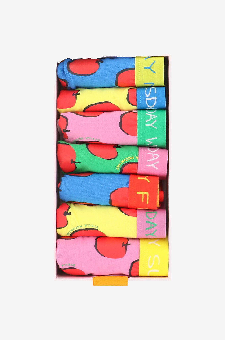STELLA McCARTNEY KID Box mit 7 Mädchen-Unterhöschen Apples Mädchen BUNT 2
