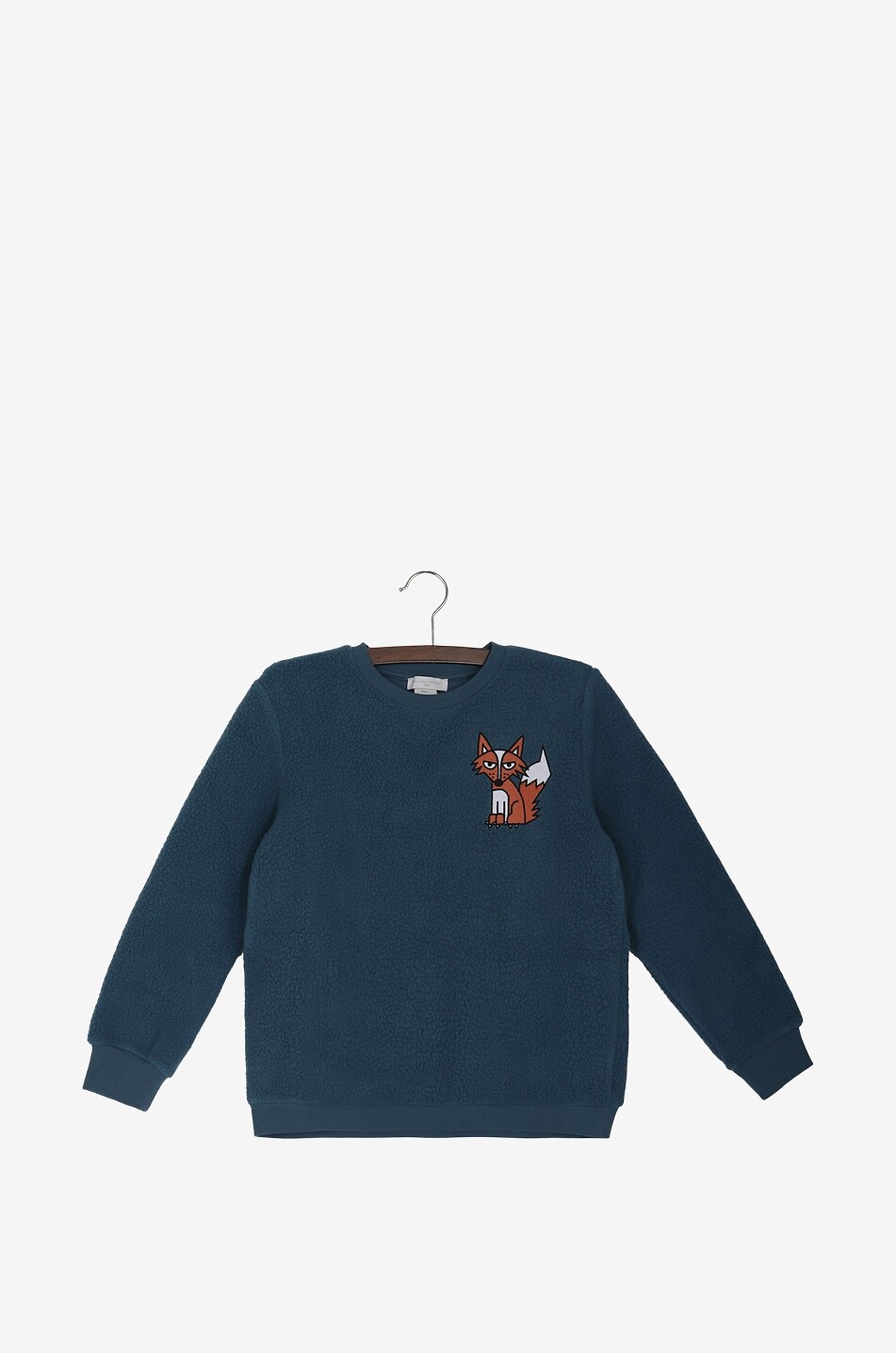 Fox teddy fleece children's sweatshirt