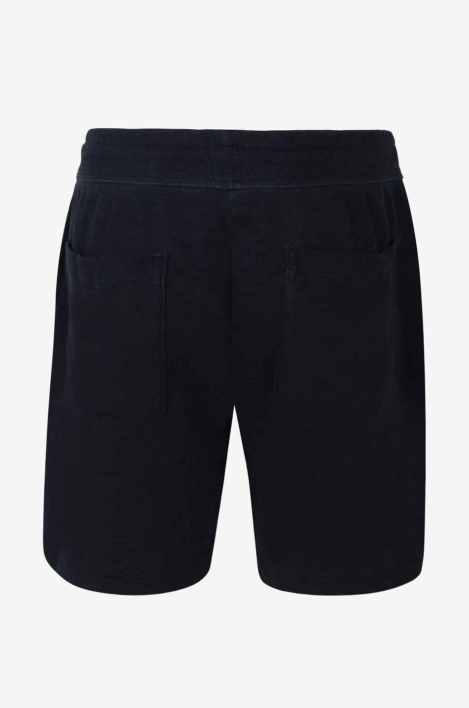 JAMES PERSE Bermuda en jersey flammé Homme BLEU FONCE 2