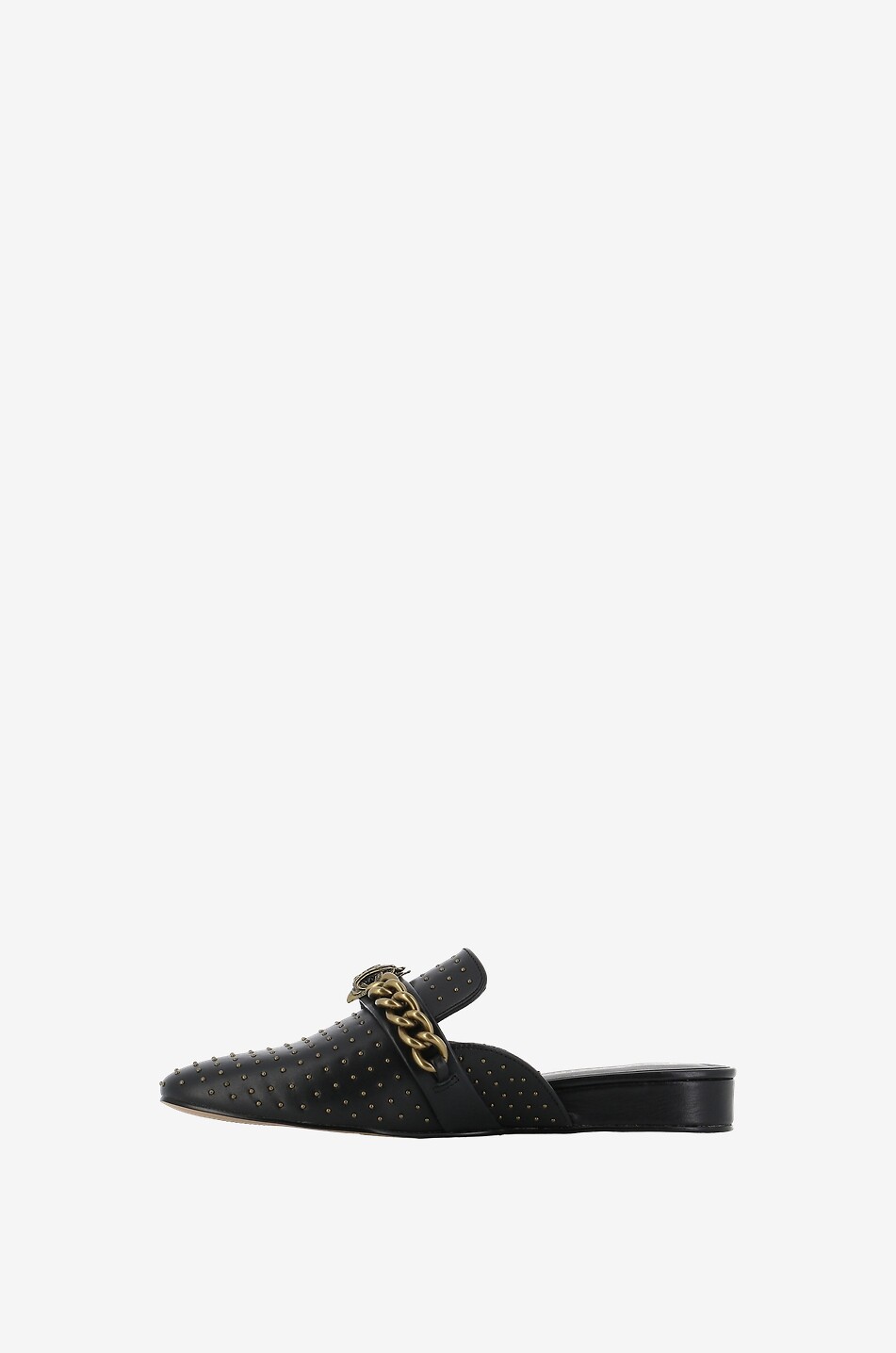 KURT GEIGER LONDON Mules plates en cuir Chelsea Femme NOIR 3