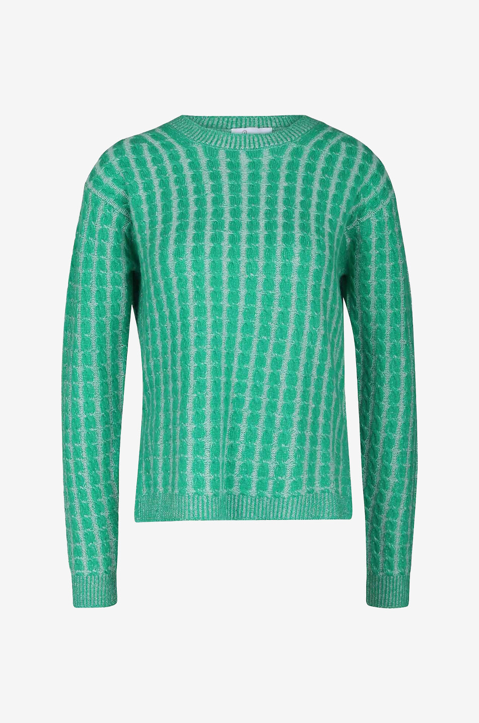 Pullover mit Rundhalsausschnitt aus Wolle und Kaschmir