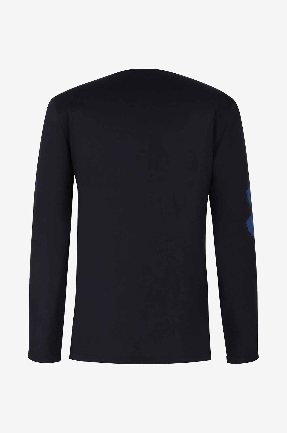 ALEXANDER McQUEEN T-shirt à manches longues McQueen Graffiti Kimono Homme BLEU FONCE 2