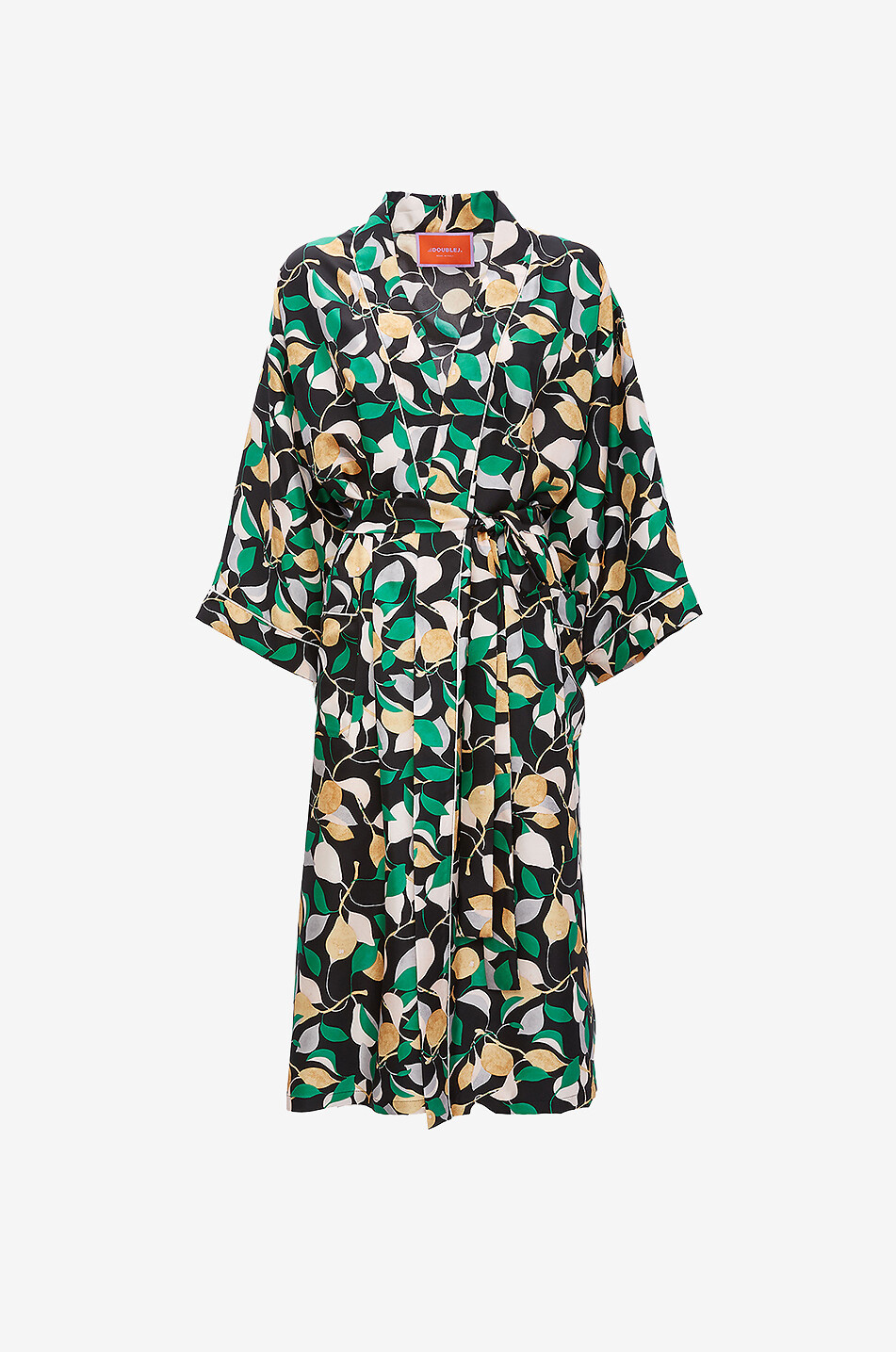 Robe de chambre en soie Orchard