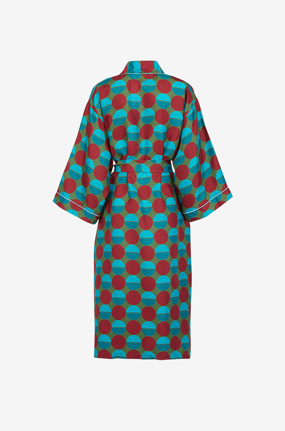 LA DOUBLEJ Sfere Grandi silk bathrobe Women MULTI COLOURED 2