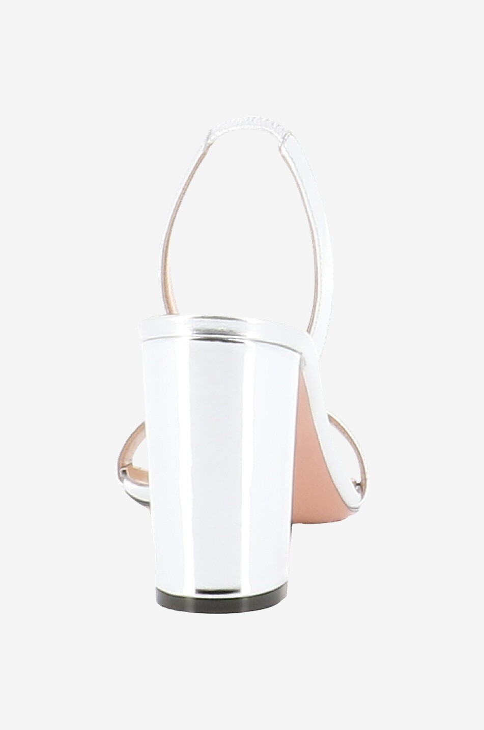 Sandales en cuir verni So Nude Block 85