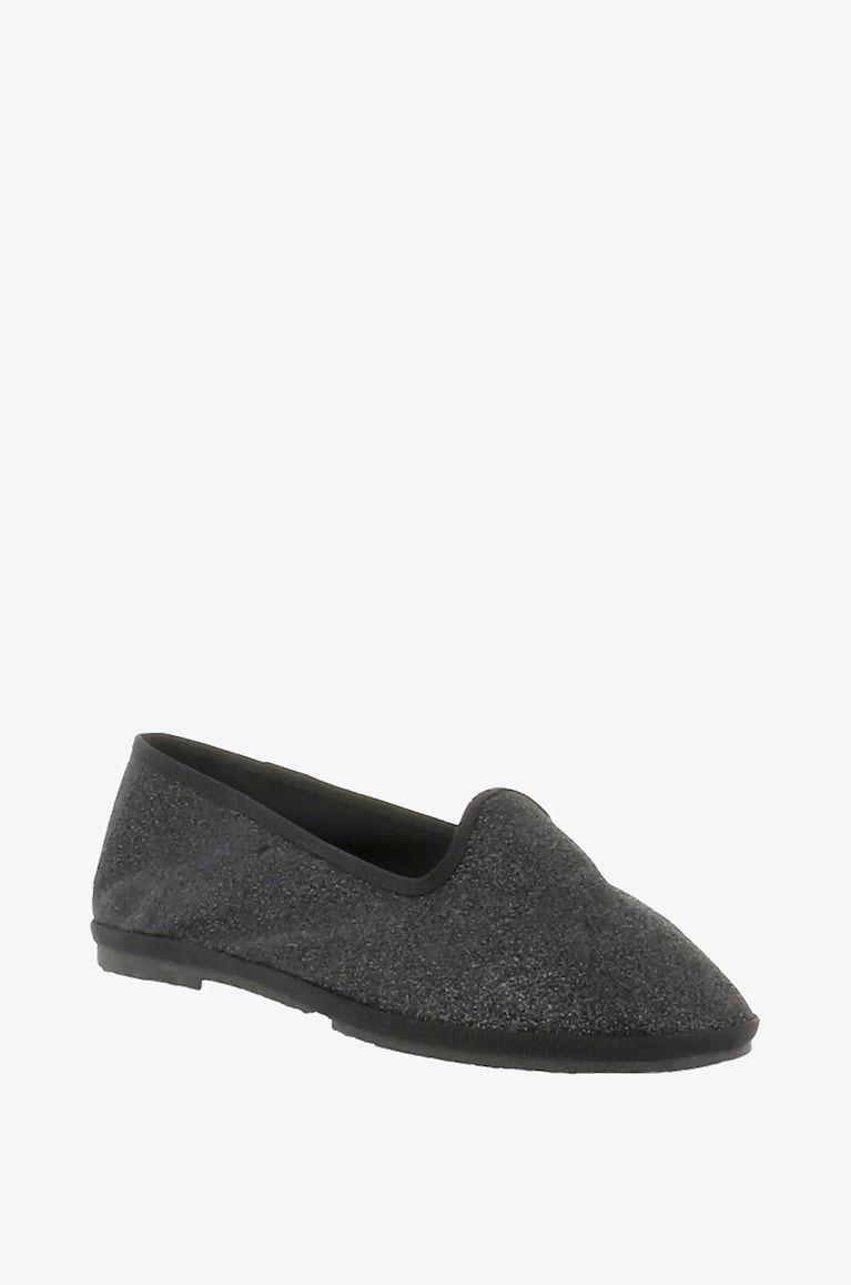 CAPULETTE Glitzernde Ballerinas Friulana Glitter Damen SCHWARZ 1