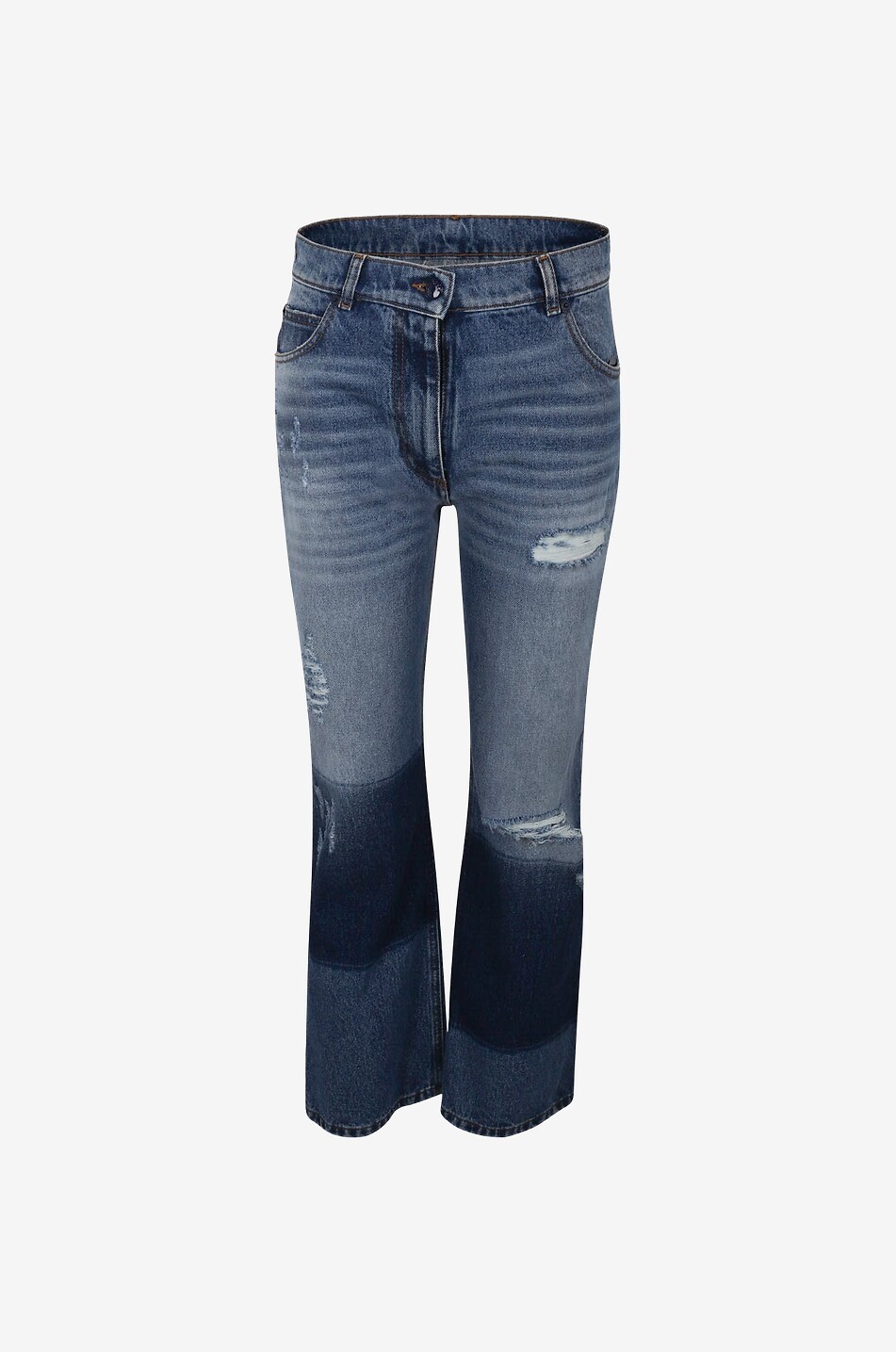 Baggy-Jeans mit hoher taille im Used-Look Palm Angels