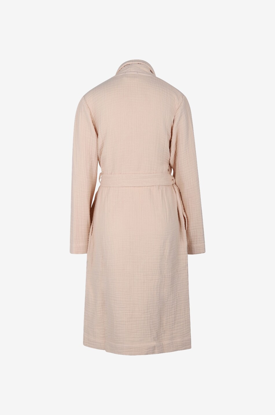 SKIN Zoey cotton dressing gown Women LIGHT PINK 2