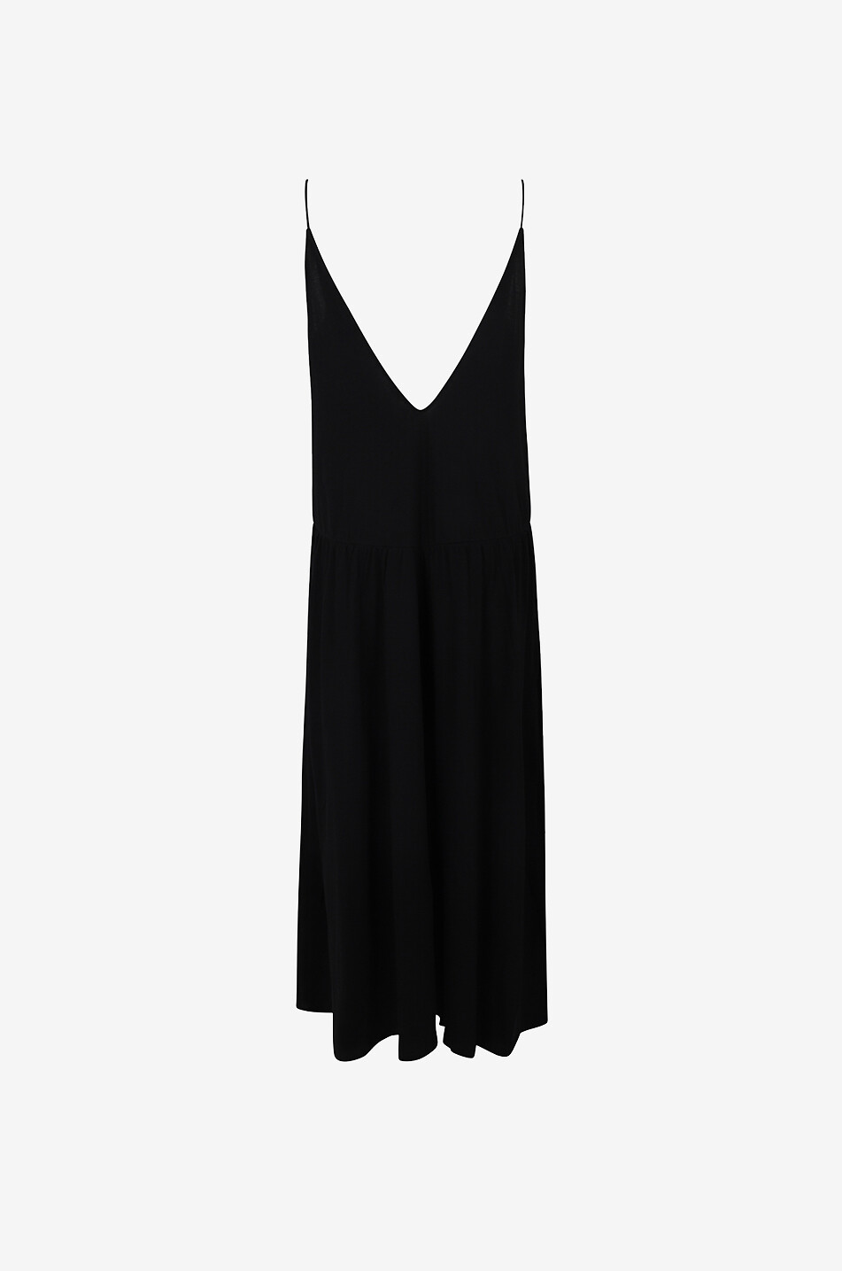 SKIN Kleid aus biologischer Pima-Baumwolle Aaliyah Damen SCHWARZ 2