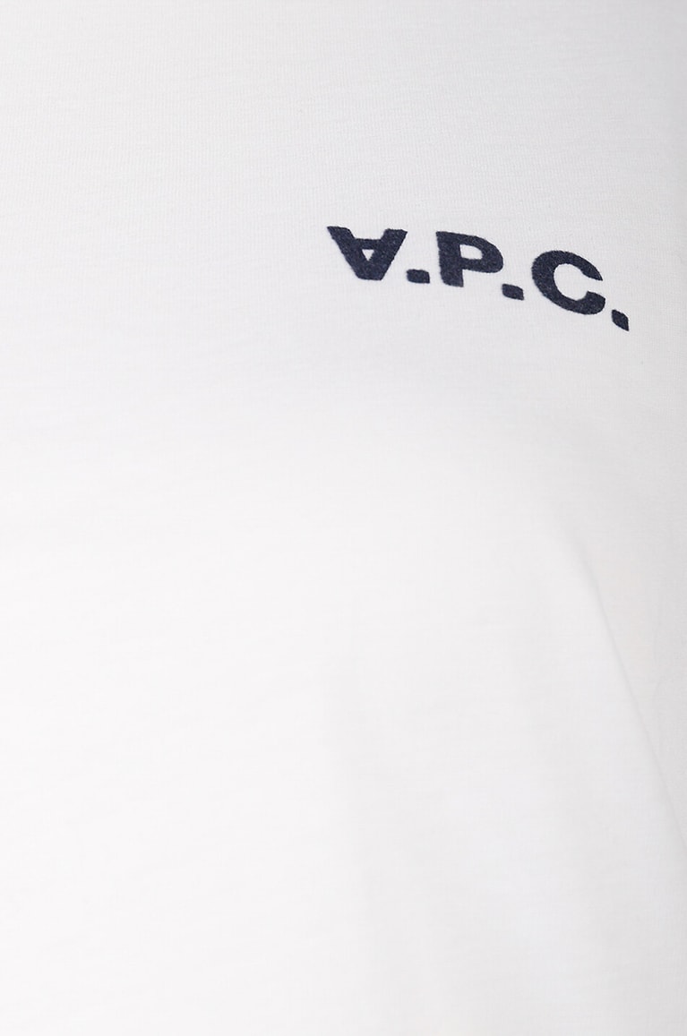 A.P.C. T-shirt à manches courtes en coton Karol Femme BLANC 5