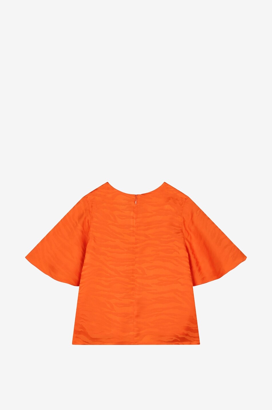 KENZO Mädchen-Bluse aus Tiger-Jacquard Mädchen ORANGE 2