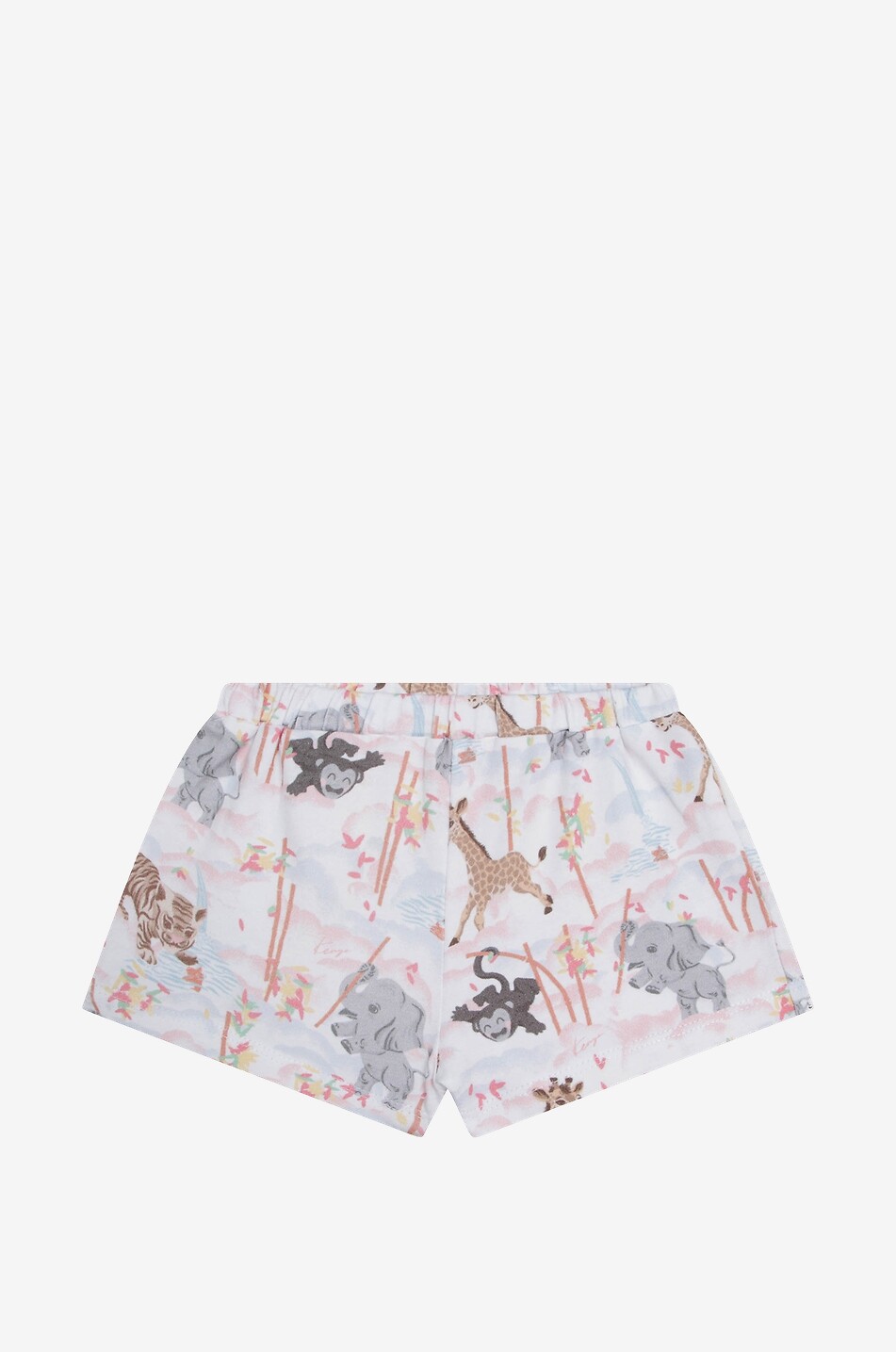 KENZO Jungle baby T-shirt and shorts set Baby WHITE 5