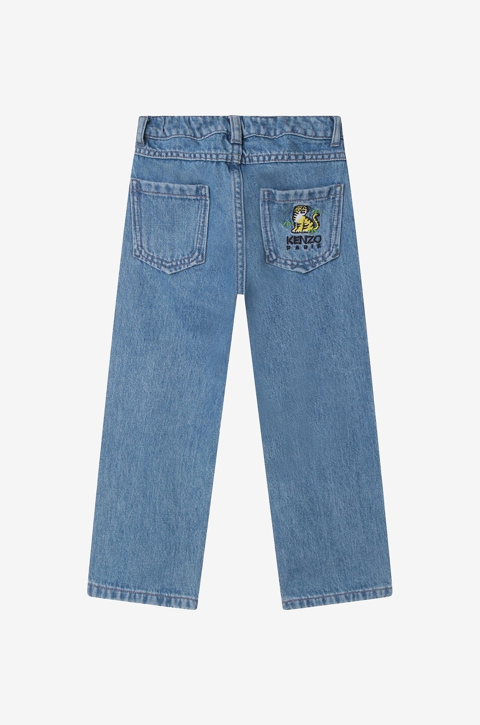 Jean droit fille Bamboo Tiger