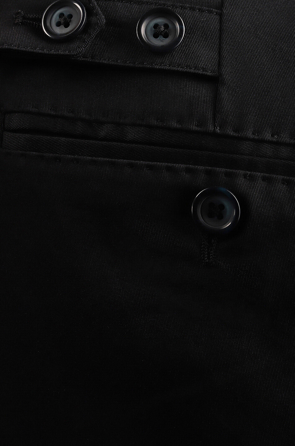 Pantalon chino slim en gabardine