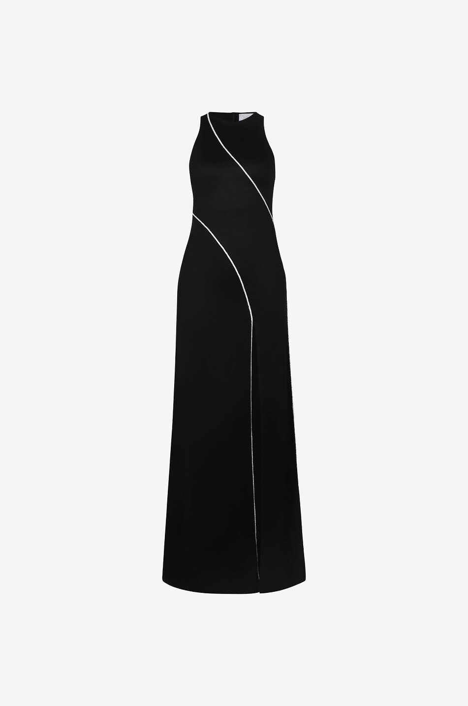 GALVAN LONDON Crystal Cord long  sleeveless dress Women BLACK 1