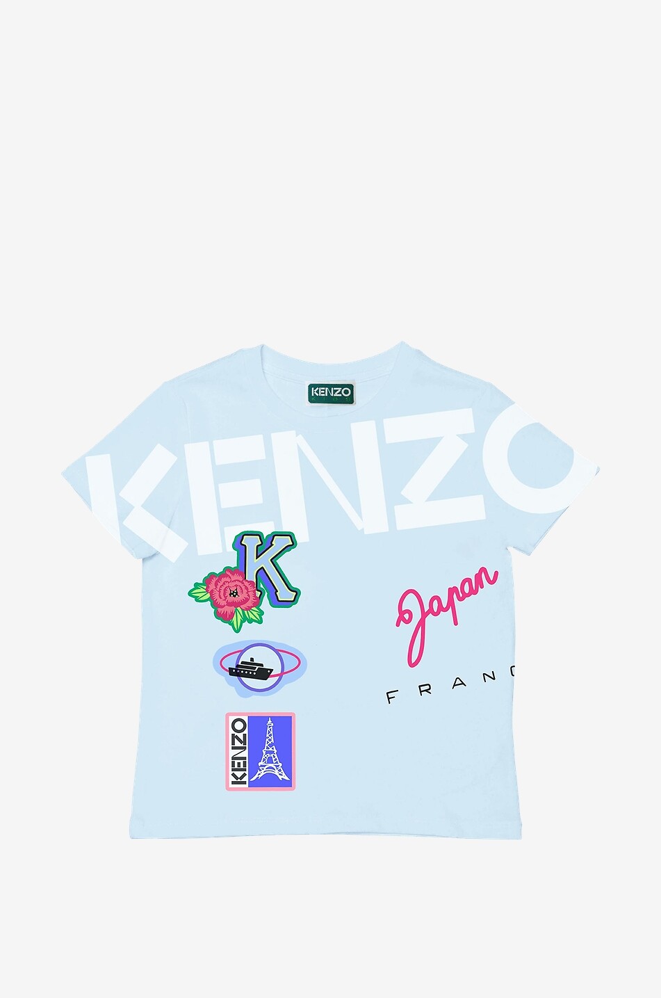 Kenzo Travel short-sleeved girl's T-shirt