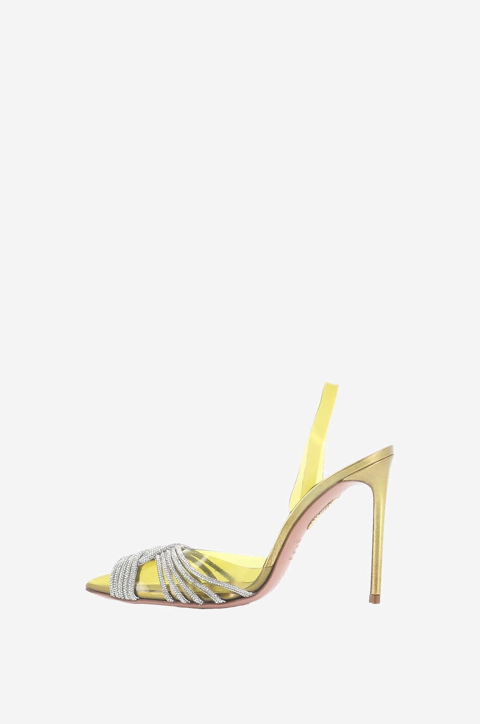Slingback-Pumps aus PVC Gatsby Sling 105