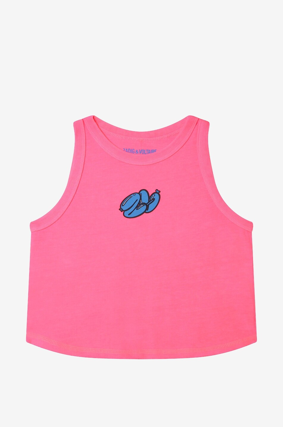 ZADIG & VOLTAIRE Kurzes Mädchen-Tanktop ZV Mädchen ROSA 1