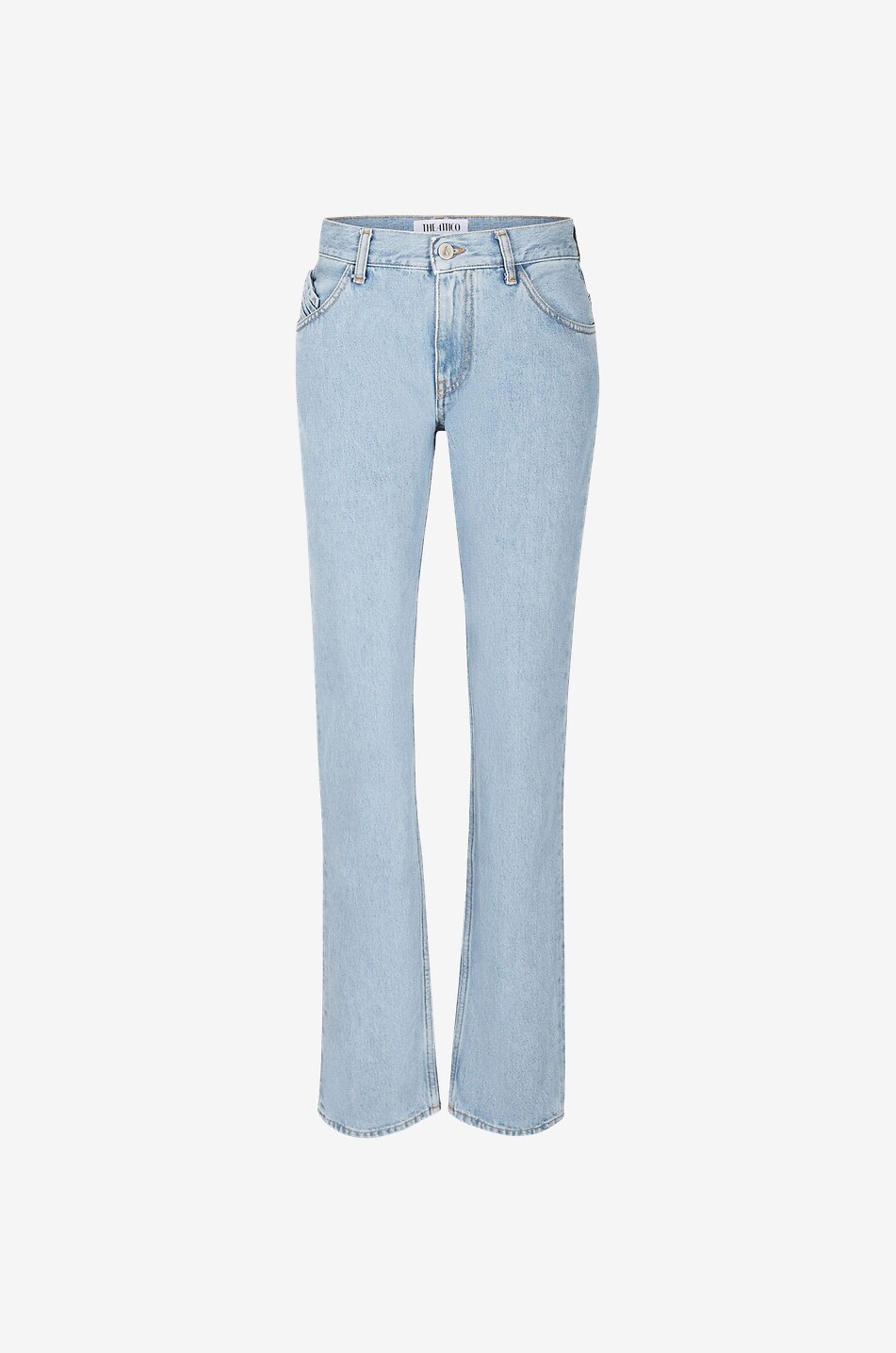 Gerade Jeans Girlfriend Light Blue