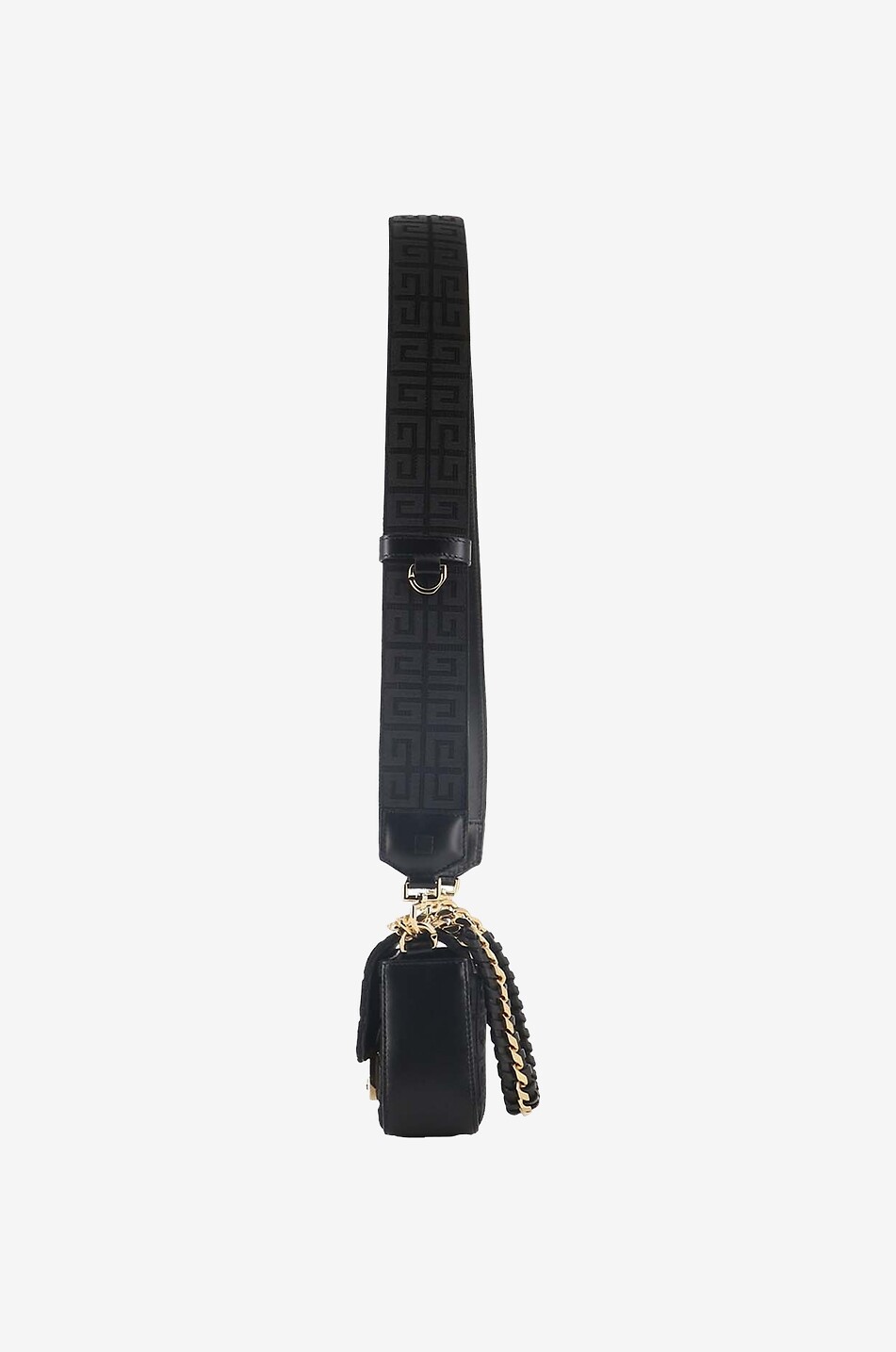 4G Small jacquard and leather shoulder bag