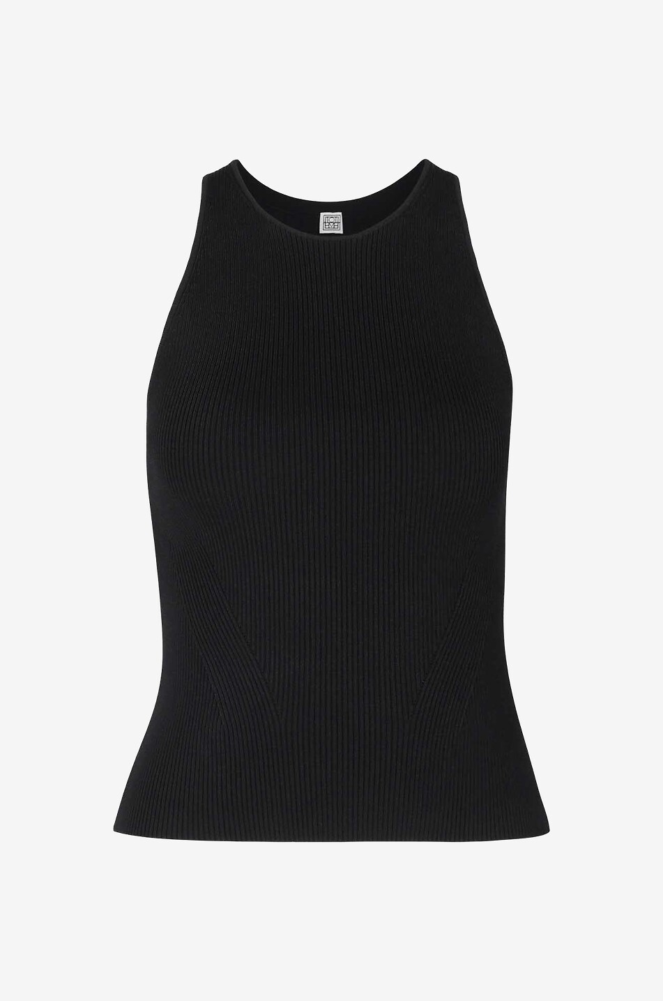 Schmales Rippstrick-Tanktop Reza