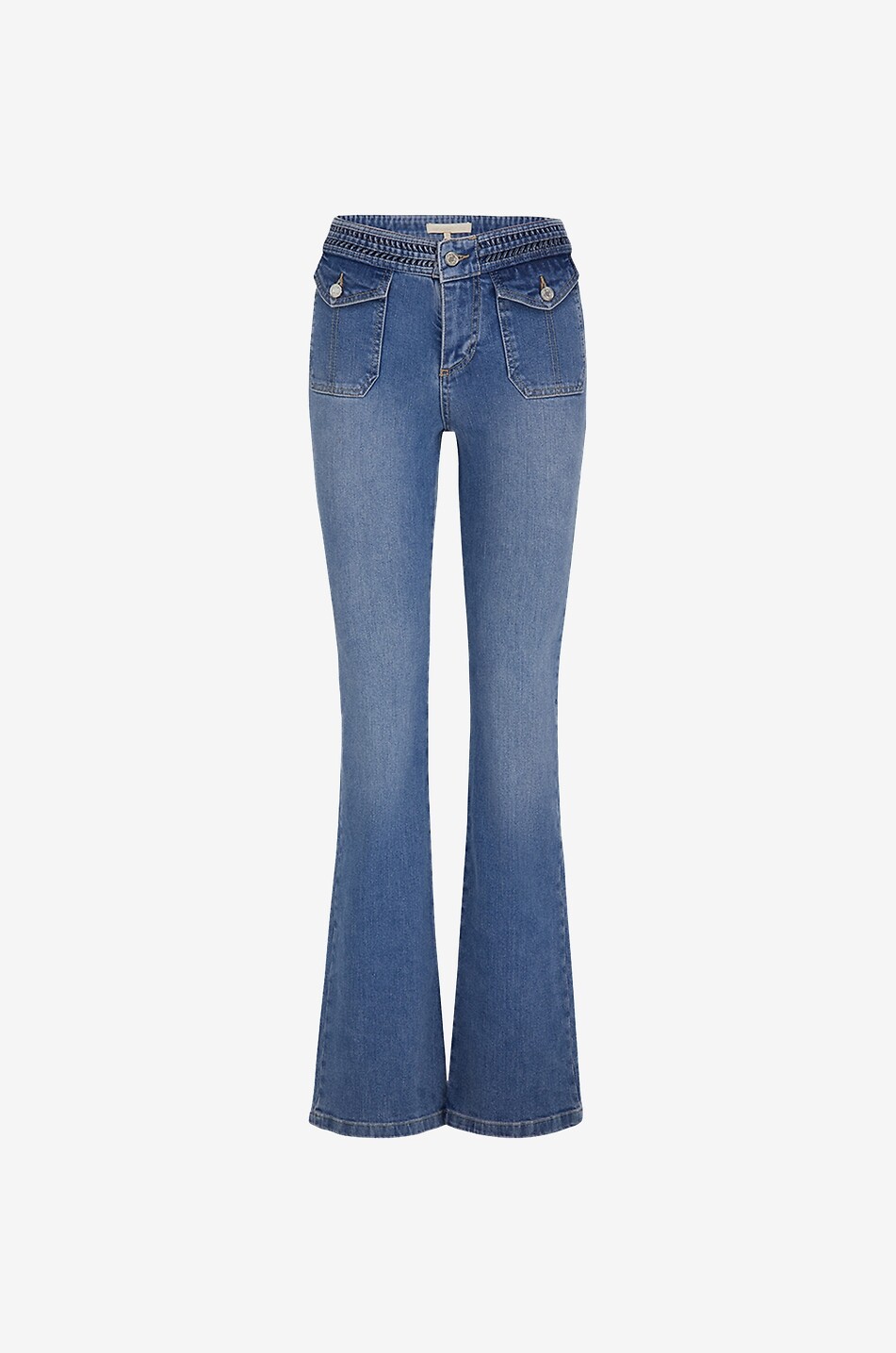 Jean bootcut taille haute hotsell