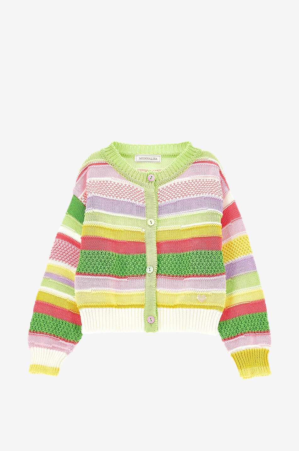 Cardigan rayé fille