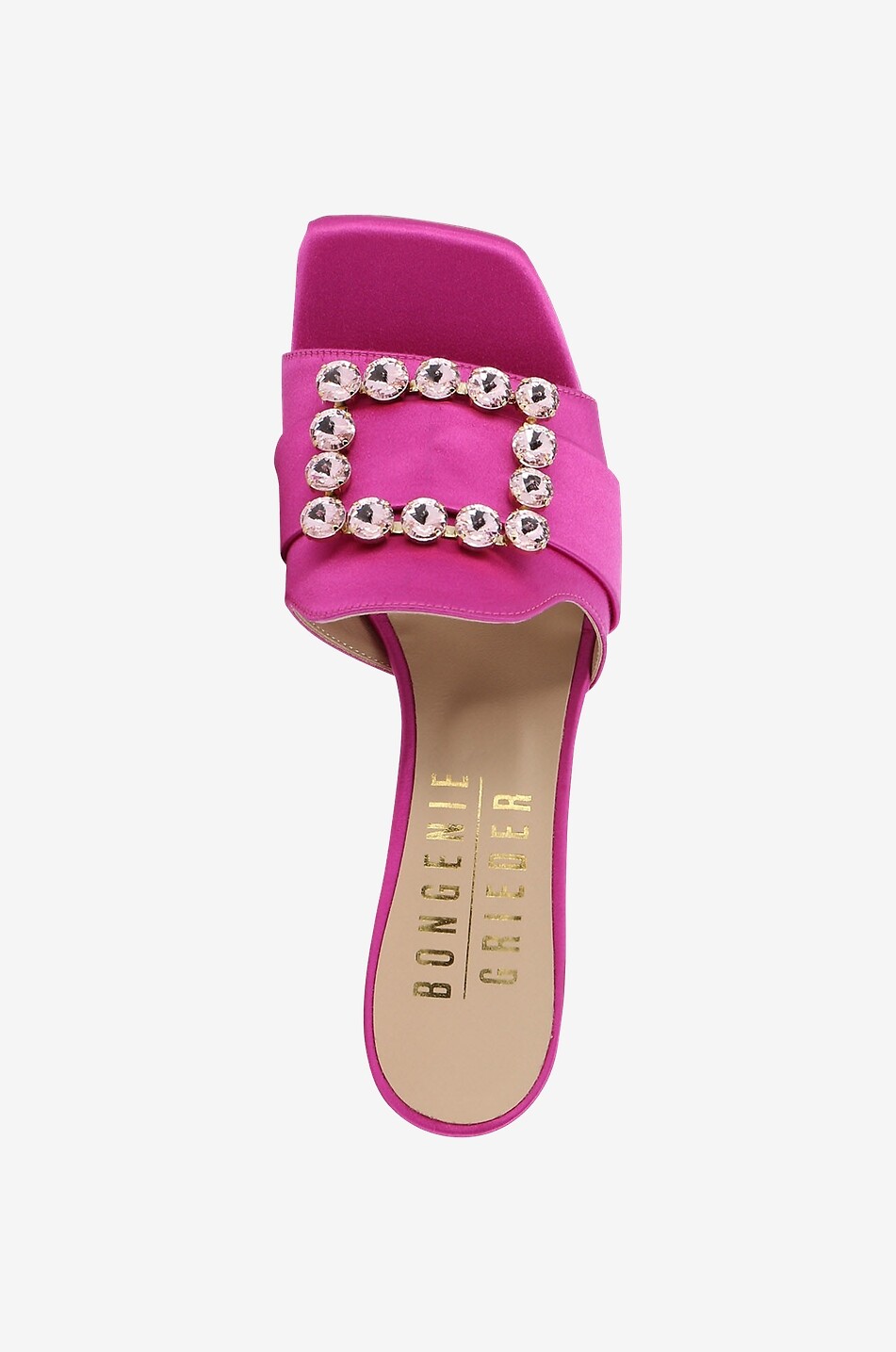 Basa 55 heeled satin mules