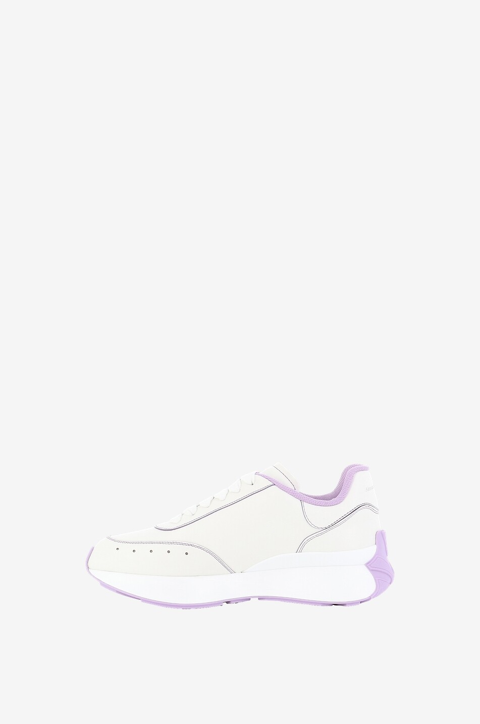 Baskets basses en cuir nappa brodé Sprint Runner