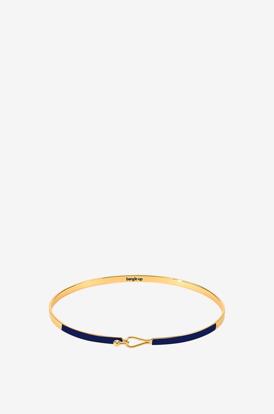BANGLE UP Lily stif enamelled bracelet Women BLUE 1