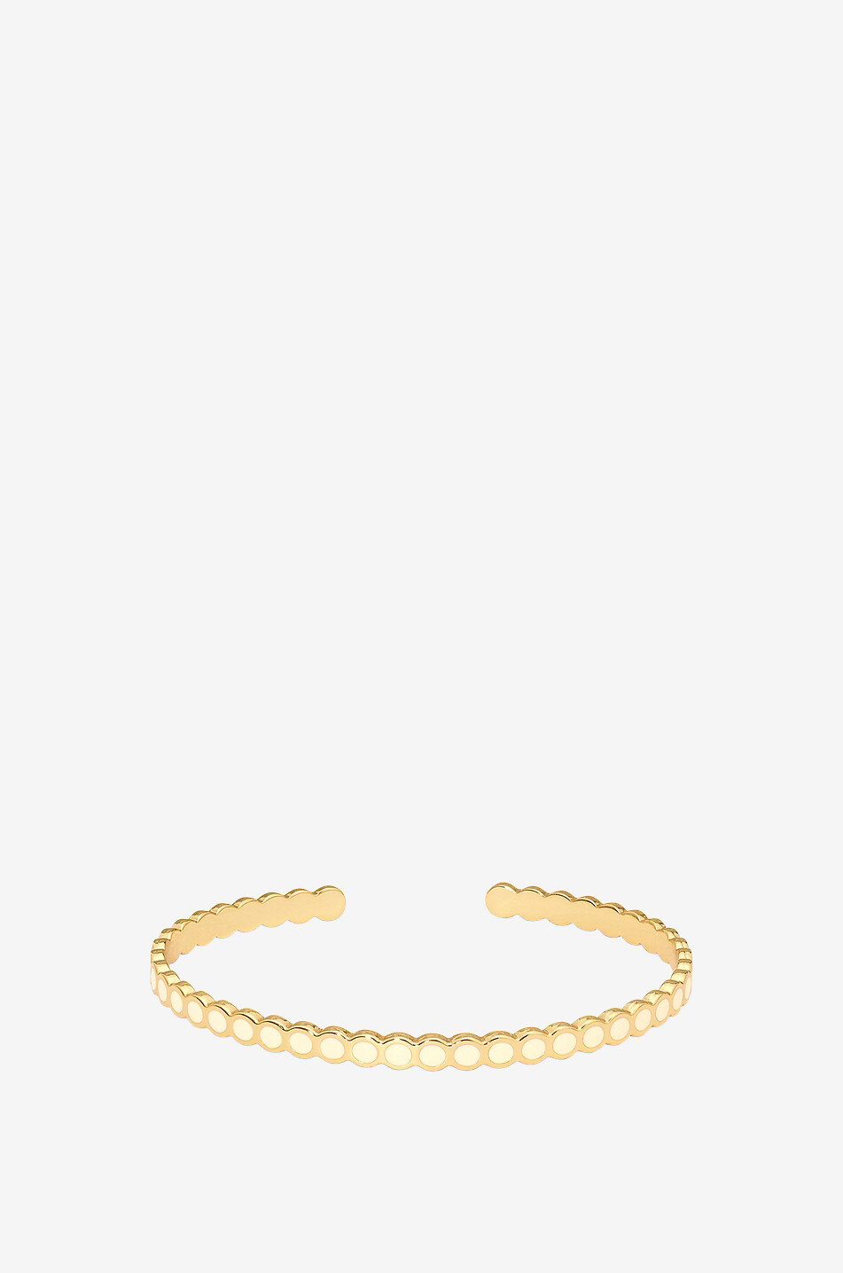 Lumi II enamelled bangle