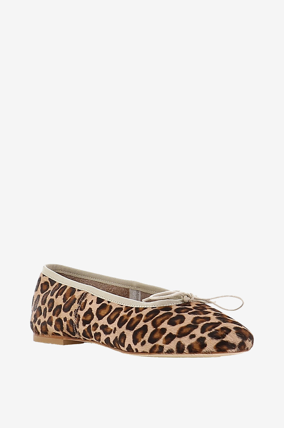 ANNIEL Ballerines à bout rond imprimées léopard Femme MULTICOLORE 1