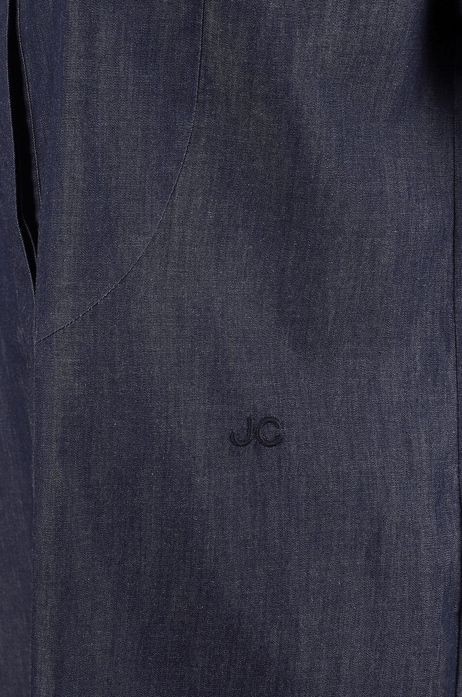 JACOB COHEN Chambray-Hemd im Smoking-Stil mit Fliege Damen DUNKELBLAU 6