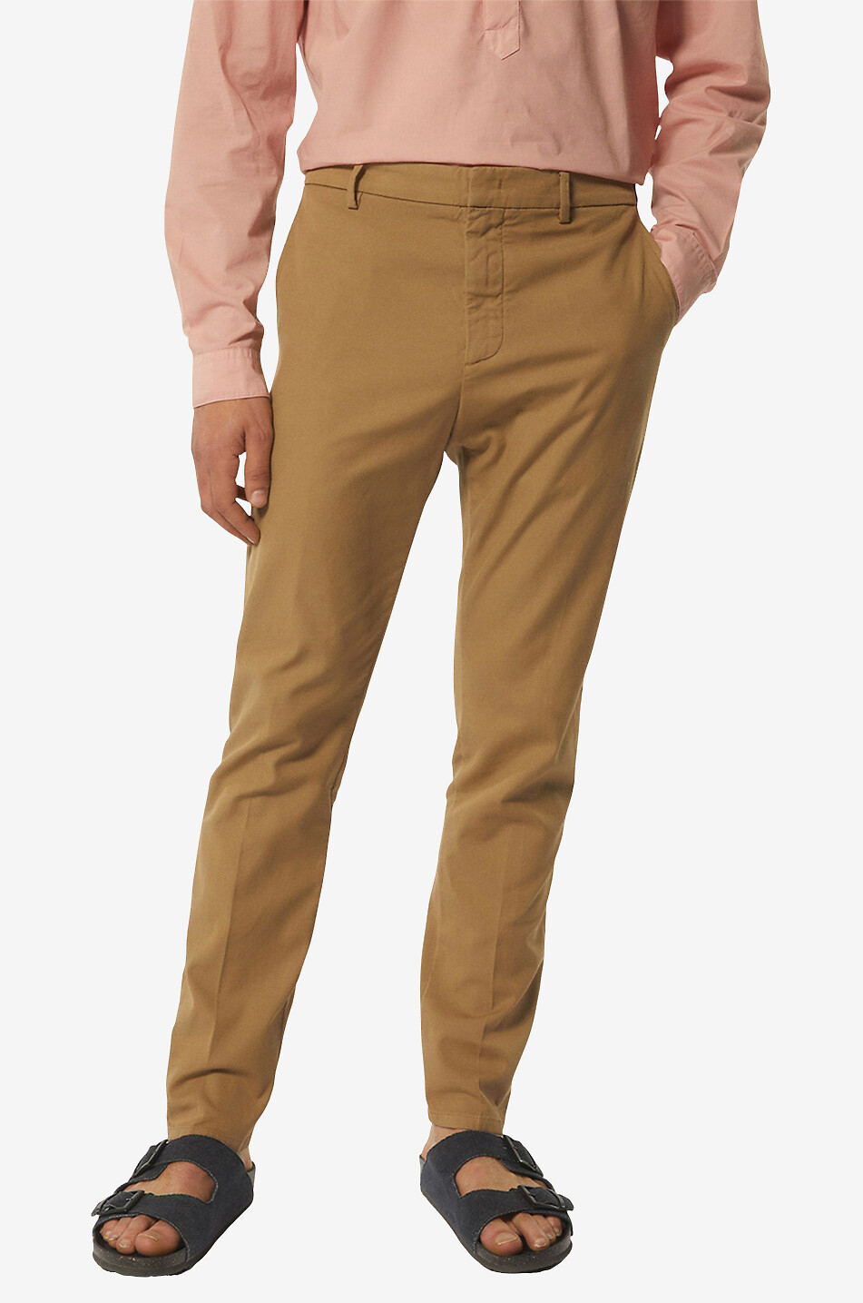 DONDUP Pantalon chino casual Ral Homme CAMEL 2