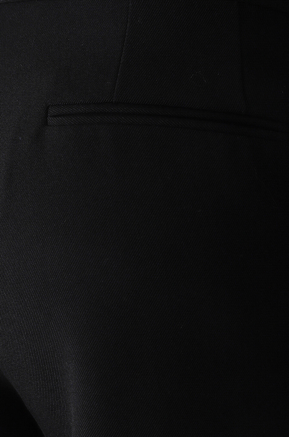 STELLA McCARTNEY Gerade Hose aus Wollmix-Twill Damen SCHWARZ 3