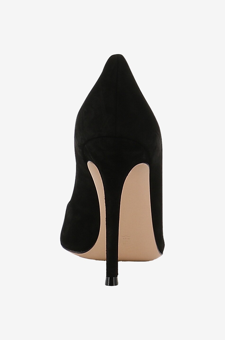 GIANVITO ROSSI Escarpins en daim à bout pointu Gianvito 105 Femme NOIR 4