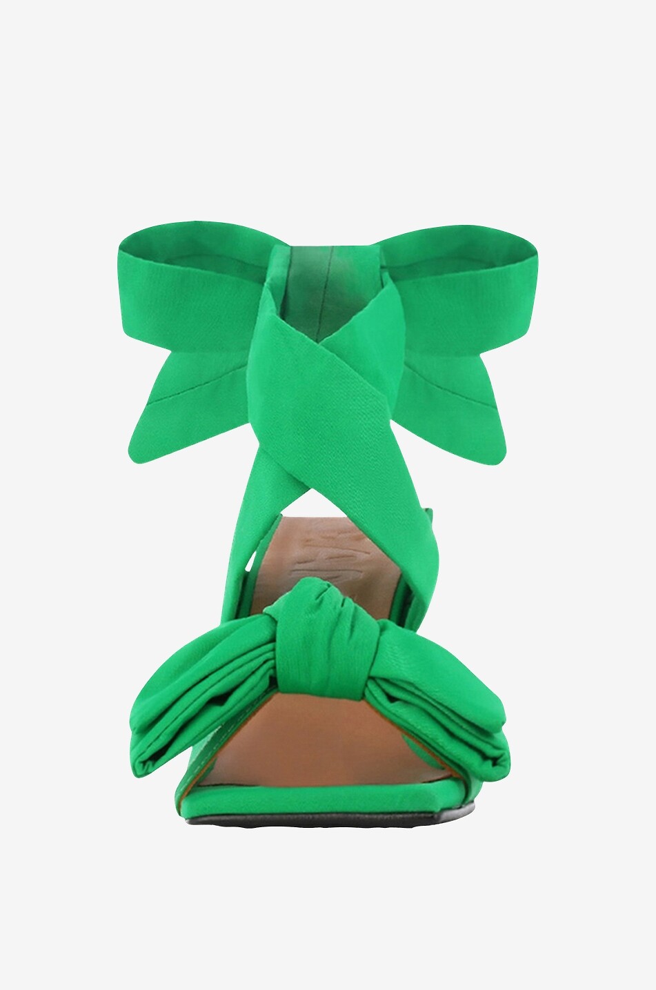 Sandales à lacer en tissu Soft Bow 75