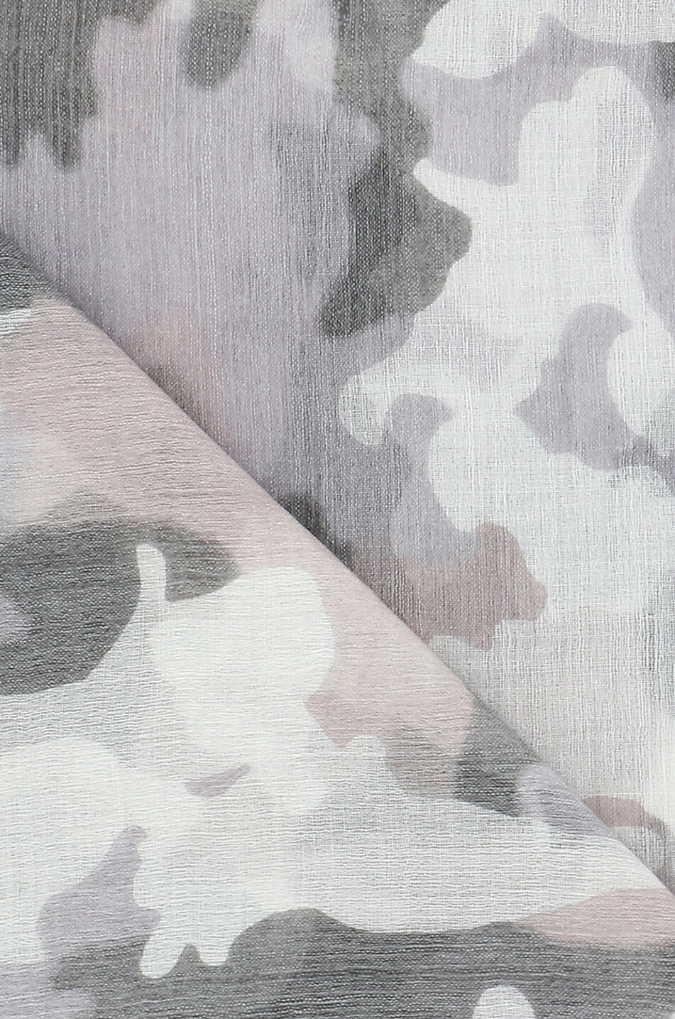 Écharpe en laine et cachemire Camouflage