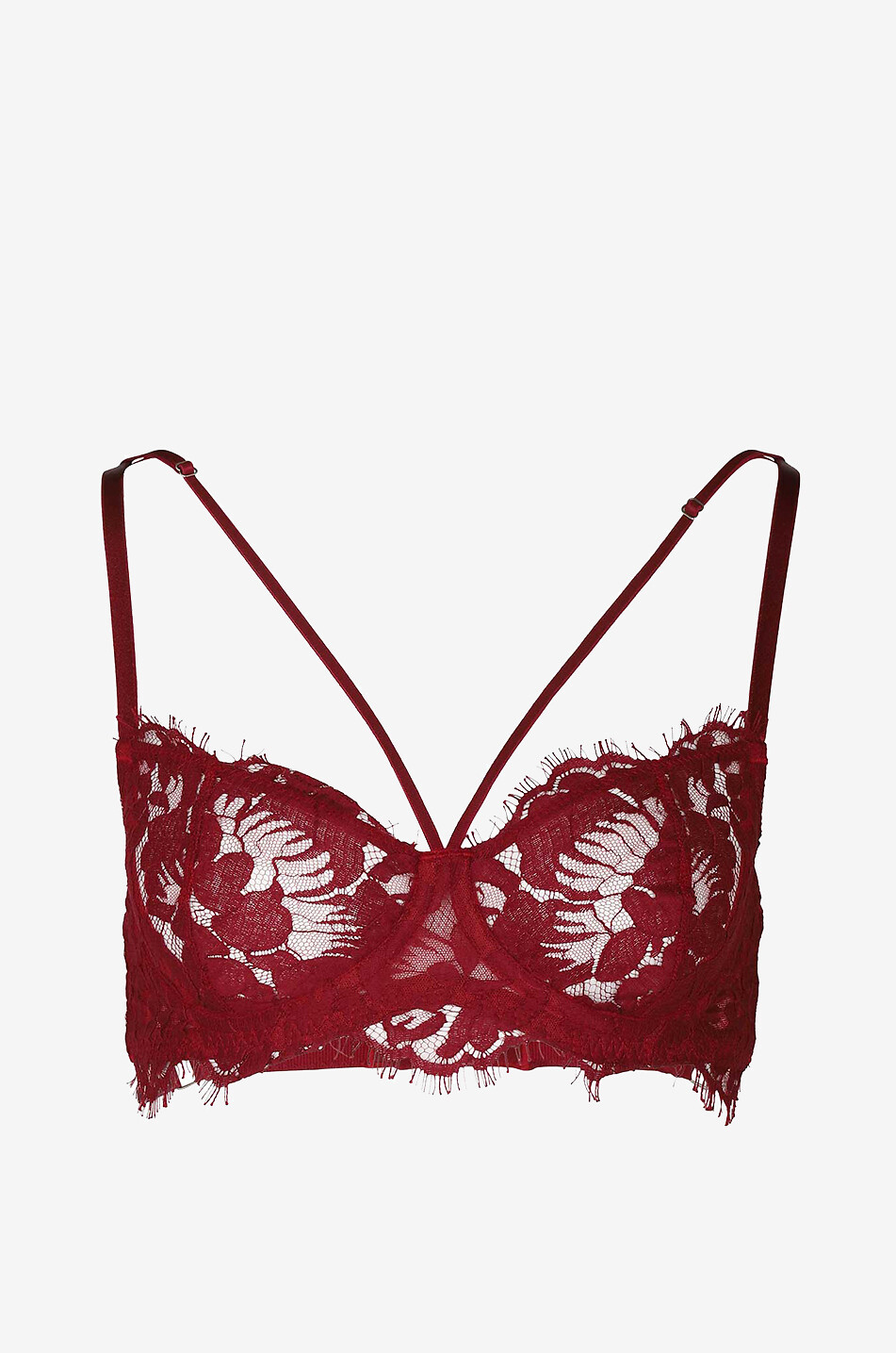 Jane lace low-cup bra