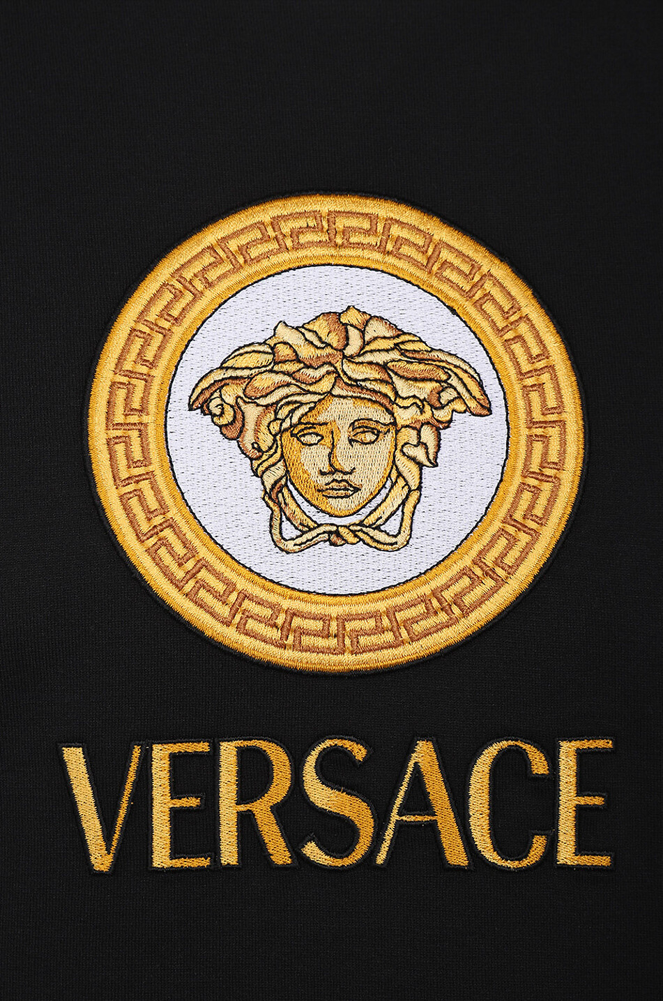 Besticktes Kurzarm-T-Shirt Medusa
