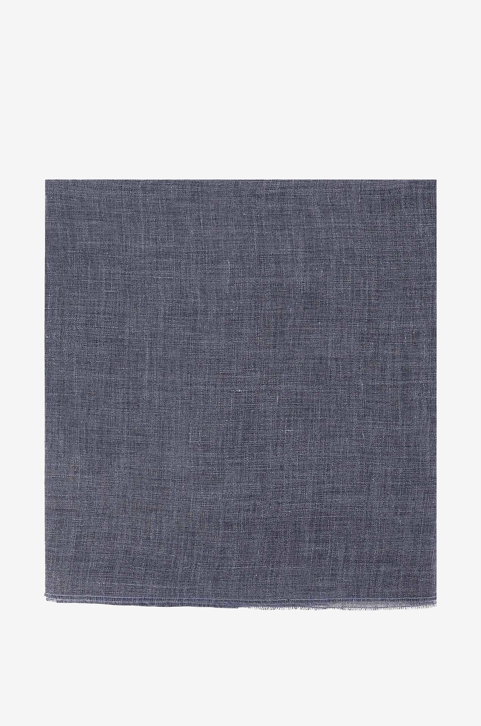 Écharpe unie en lin et soie