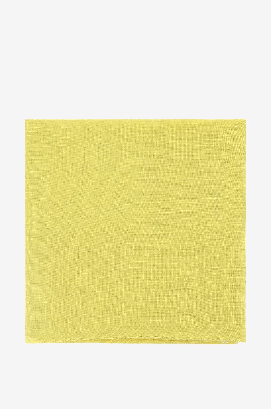 FABIANA FILIPPI Écharpe unie en lin et soie Femme JAUNE 1