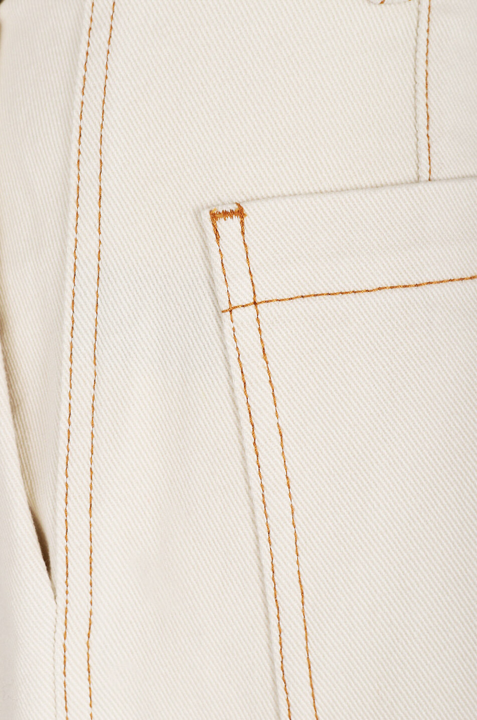 MAGALI PASCAL Jean boyfriend en coton Emanuelle Femme Beige clair 6