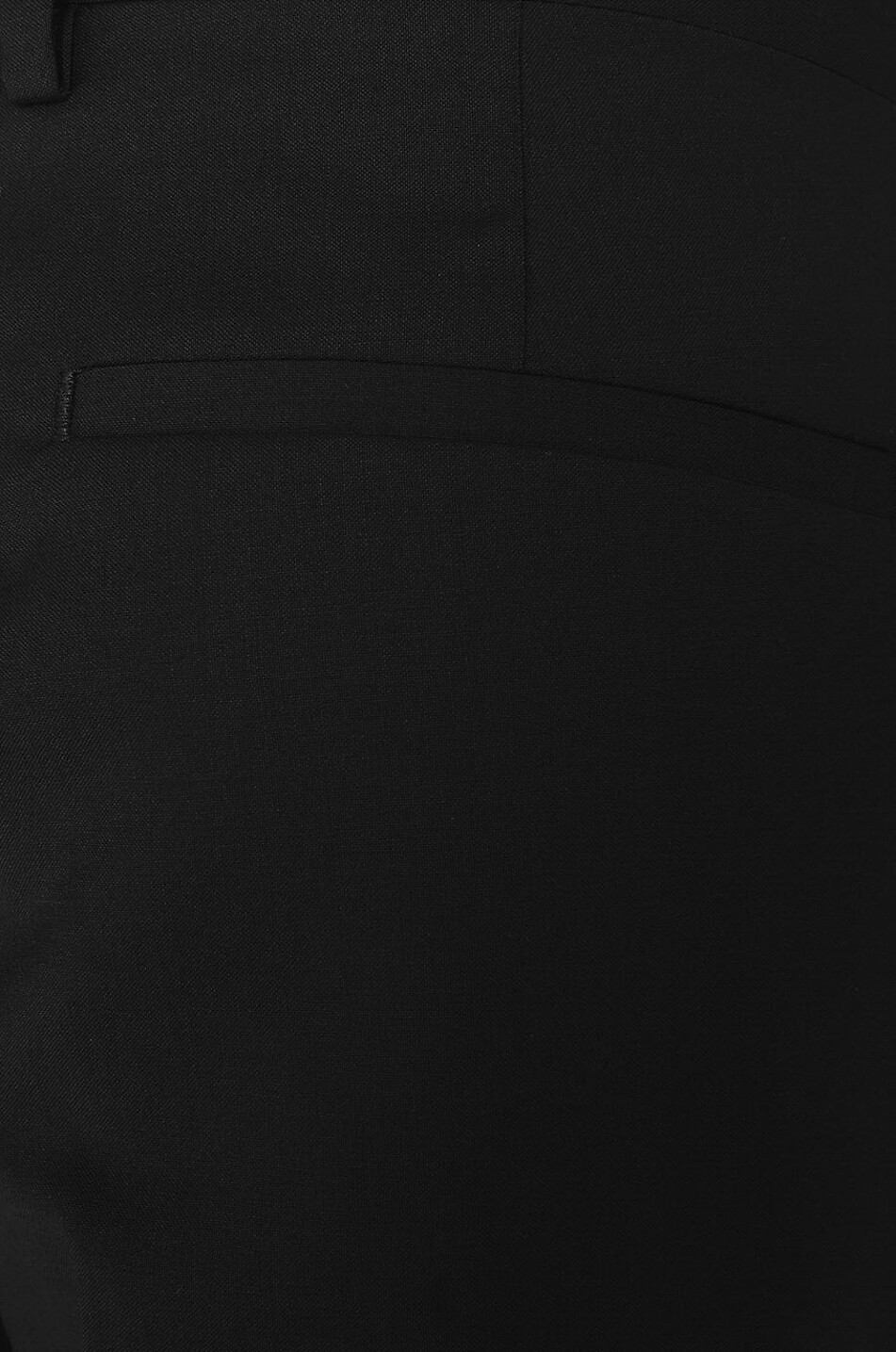 Slim fit wool tuxedo trousers