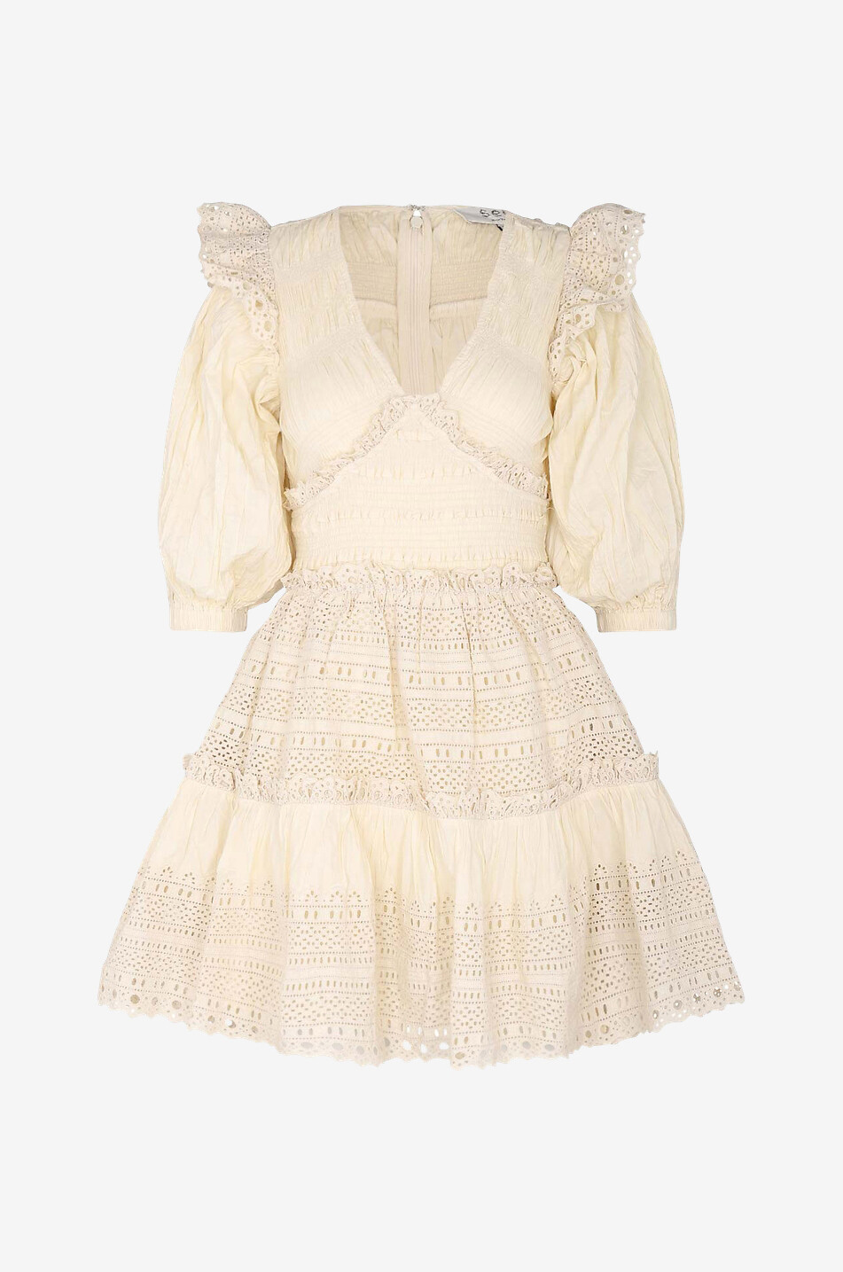 Robe courte en coton bio Marley