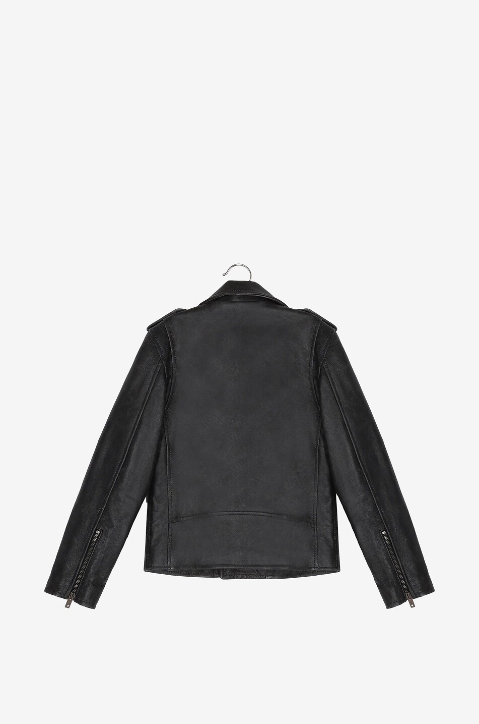 Veste en cuir d'agneau garçon Golden