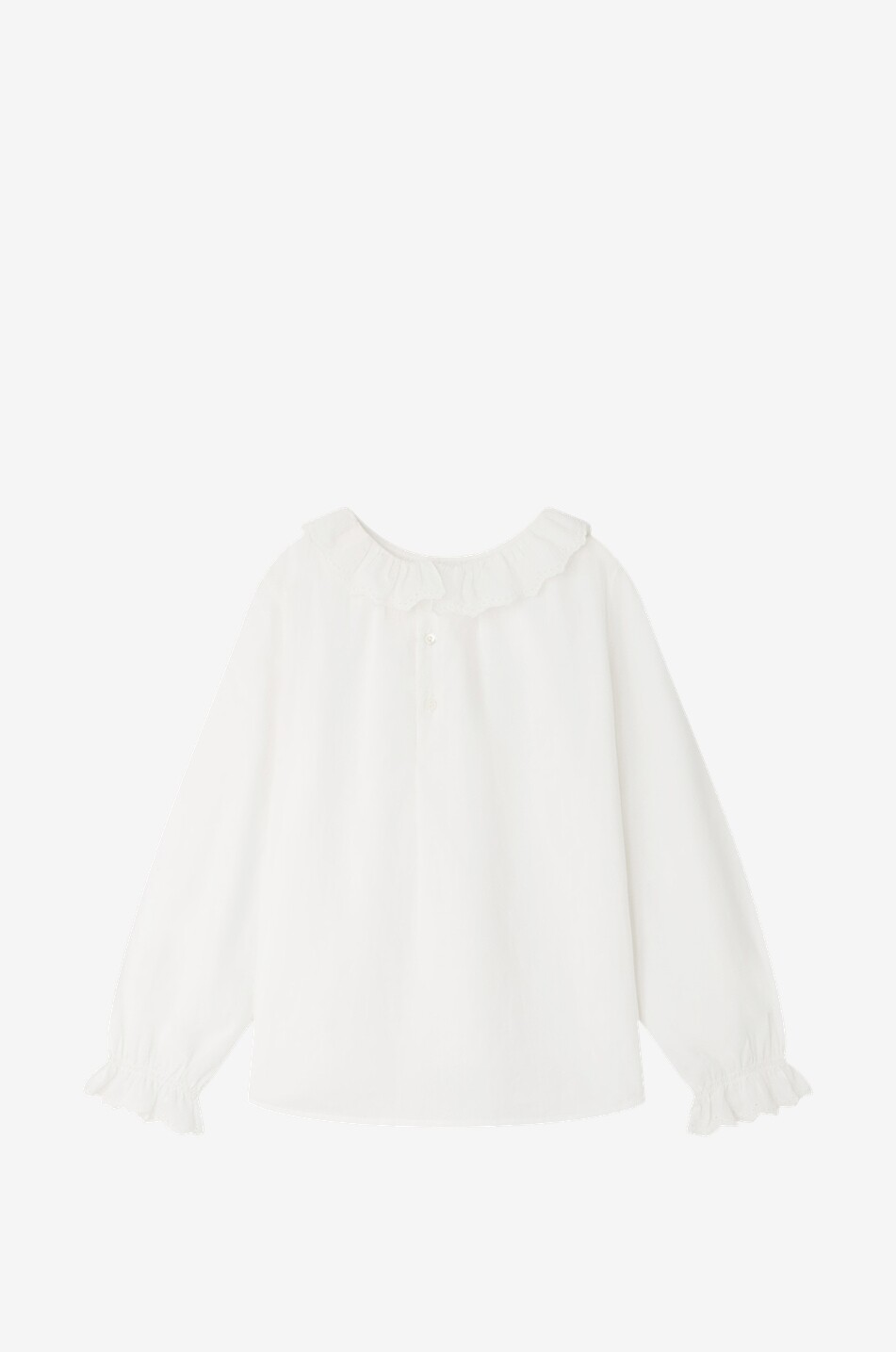 Langärmelige Mädchen-Bluse aus Baumwolle Jaya